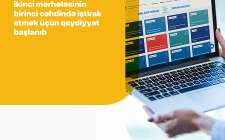 Qəbul imtahanlarına qeydiyyat başlandı