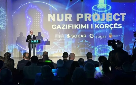 Albaniyada SOCAR-ın Korçanın qazlaşdırma layihəsinin təqdimatı olub - YENİLƏNİB