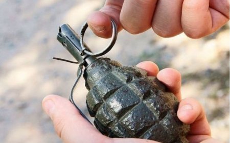Xocalıda 17 yaşlı oğlanın əlində qumbara partladı - Barmaqlarını itirdi