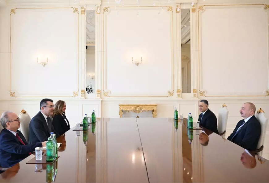 Prezident İlham Əliyev Türkiyə Milli Təhlükəsizlik Şurasının Baş katibini qəbul edib