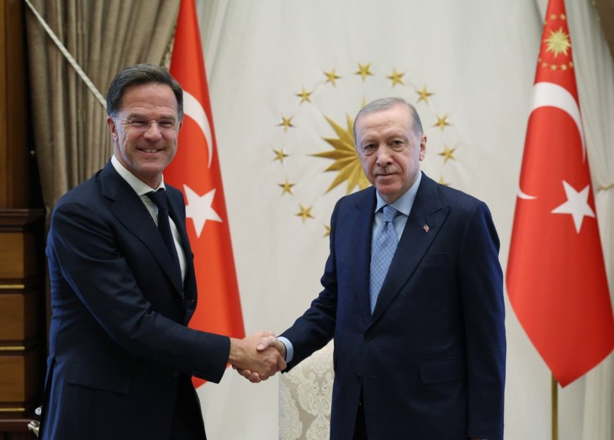 Ərdoğan NATO-nun baş katibi ilə görüşüb.