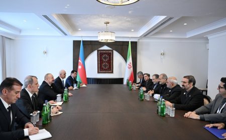 Xankəndidə Azərbaycan və İran prezidentlərinin görüşü keçirilib - YENİLƏNİB
