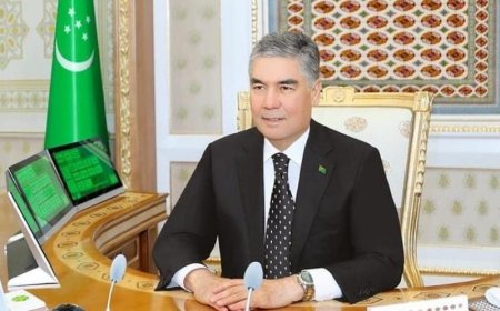 Qurbanqulu Berdiməhəmmədov Qarabağa gəlir