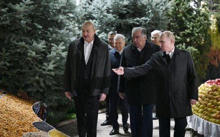 İlham Əliyev Düşənbədə MDB dövlət başçılarının qeyri-rəsmi şam yeməyində iştirak edib - YENİLƏNİB