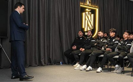 "Neftçi"nin futbolçuları üçün seminar keçirildi
