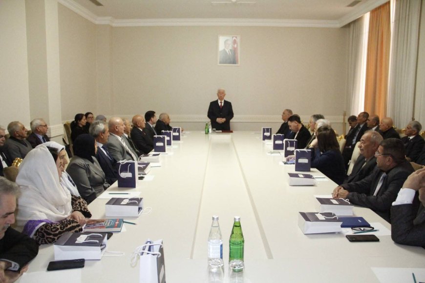 Cəlilabadda rayon ziyalıları ilə görüş keçirilmişdir