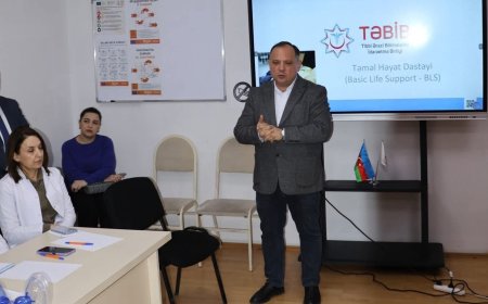 Sumqayıt Tibb Mərkəzində “Təlim Mərkəzi” fəaliyyətə başladı