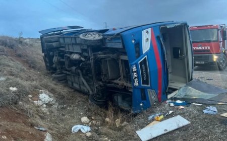 Məhbusları daşıyan avtomobil aşıb, 10 nəfər yaralanıb