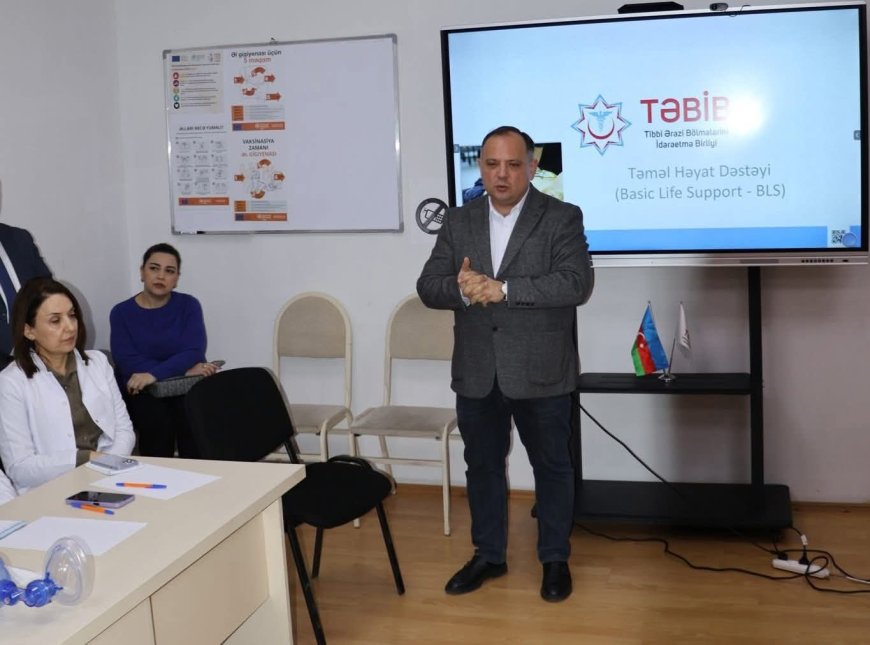 Sumqayıt Tibb Mərkəzində “Təlim Mərkəzi” fəaliyyətə başladı