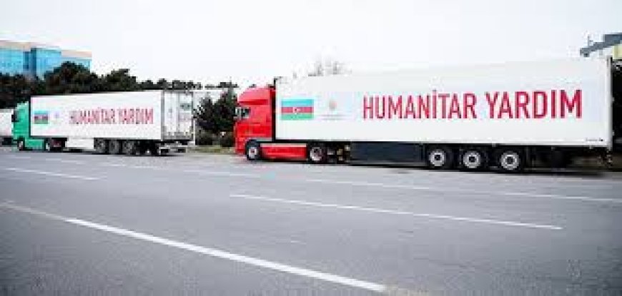 Azərbaycan Prezidentinin tapşırığı ilə İrana humanitar yardım yola salınıb