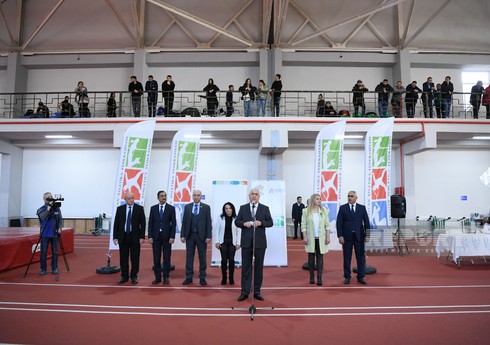 Atletika üzrə Qış Azərbaycan çempionatının açılış mərasimi keçirilib