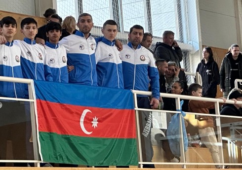 Azərbaycan döyüşçüləri Macarıstanda beş medal qazanıblar