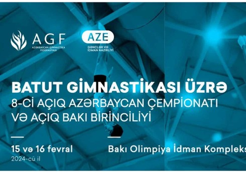 Azərbaycan çempionatına Qazaxıstan, Latviya, Sloveniya və Gürcüstan gimnastları da qatılacaq