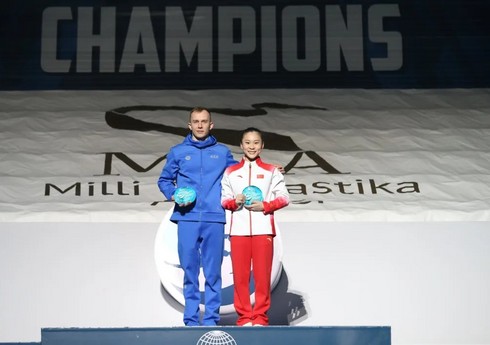 Azərbaycan gimnastı “AGF Trophy” kubokuna yiyələnib