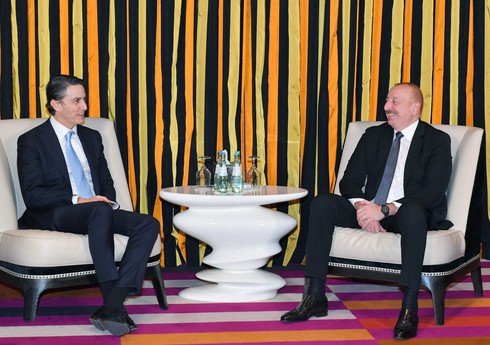 Azərbaycan lideri Münxendə ABŞ Prezidentinin xüsusi koordinatoru ilə görüşüb