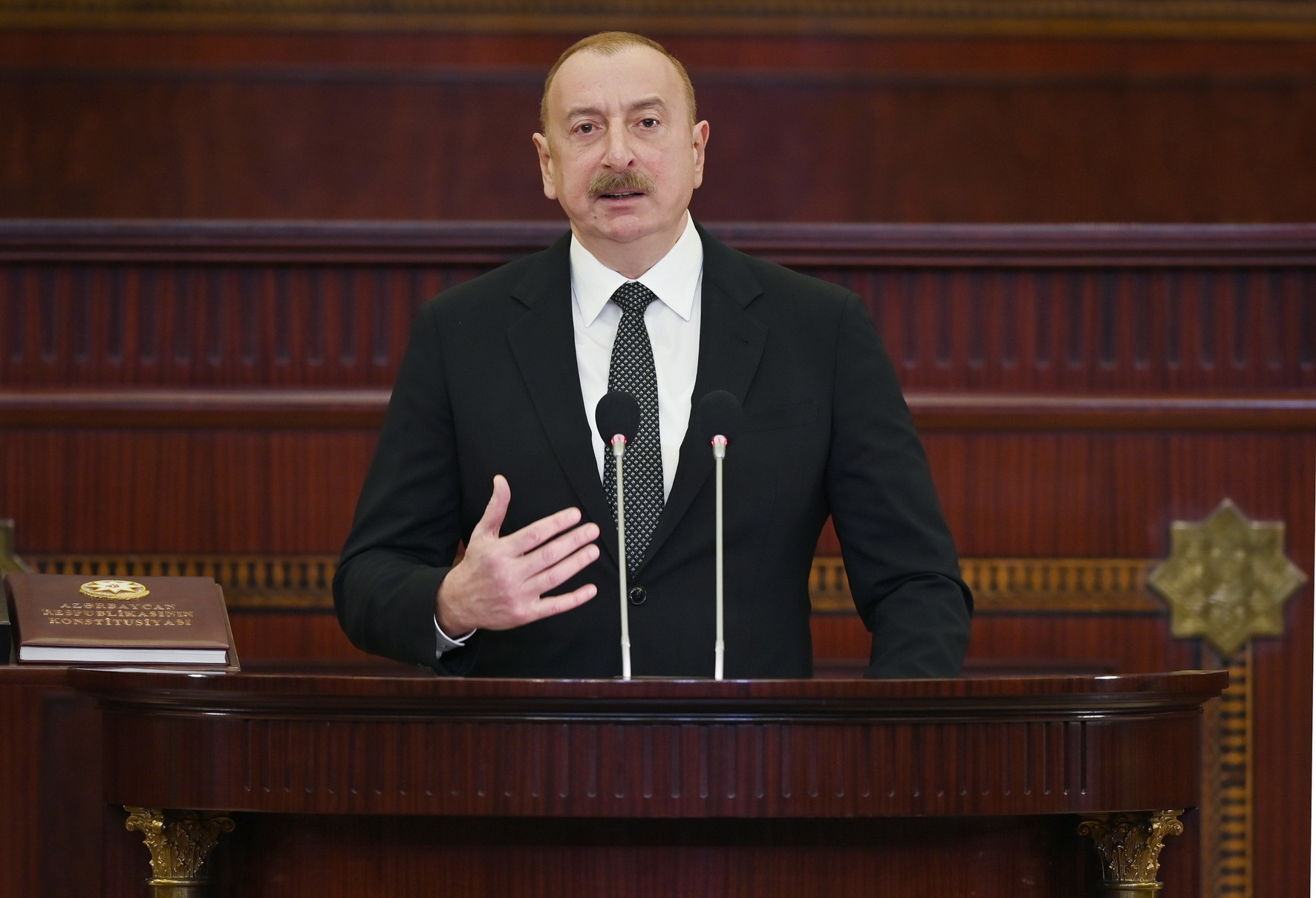 Azərbaycan Prezidenti: Bu gün dünya ictimaiyyəti bizim siyasətimizi bəyənir və dəstəkləyir