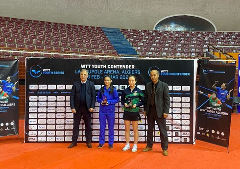 Azərbaycan stolüstü tennisçiləri beynəlxalq turnirdə iki medal qazanıblar