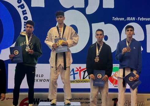 Azərbaycan taekvondo millisi beynəlxalq turniri 3 medalla başa vurub