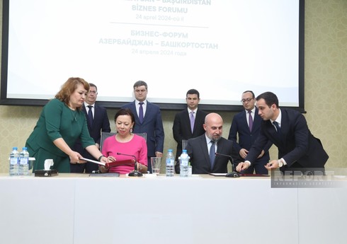 Azərbaycanla Başqırdıstan arasında 2 sənəd imzalanıb