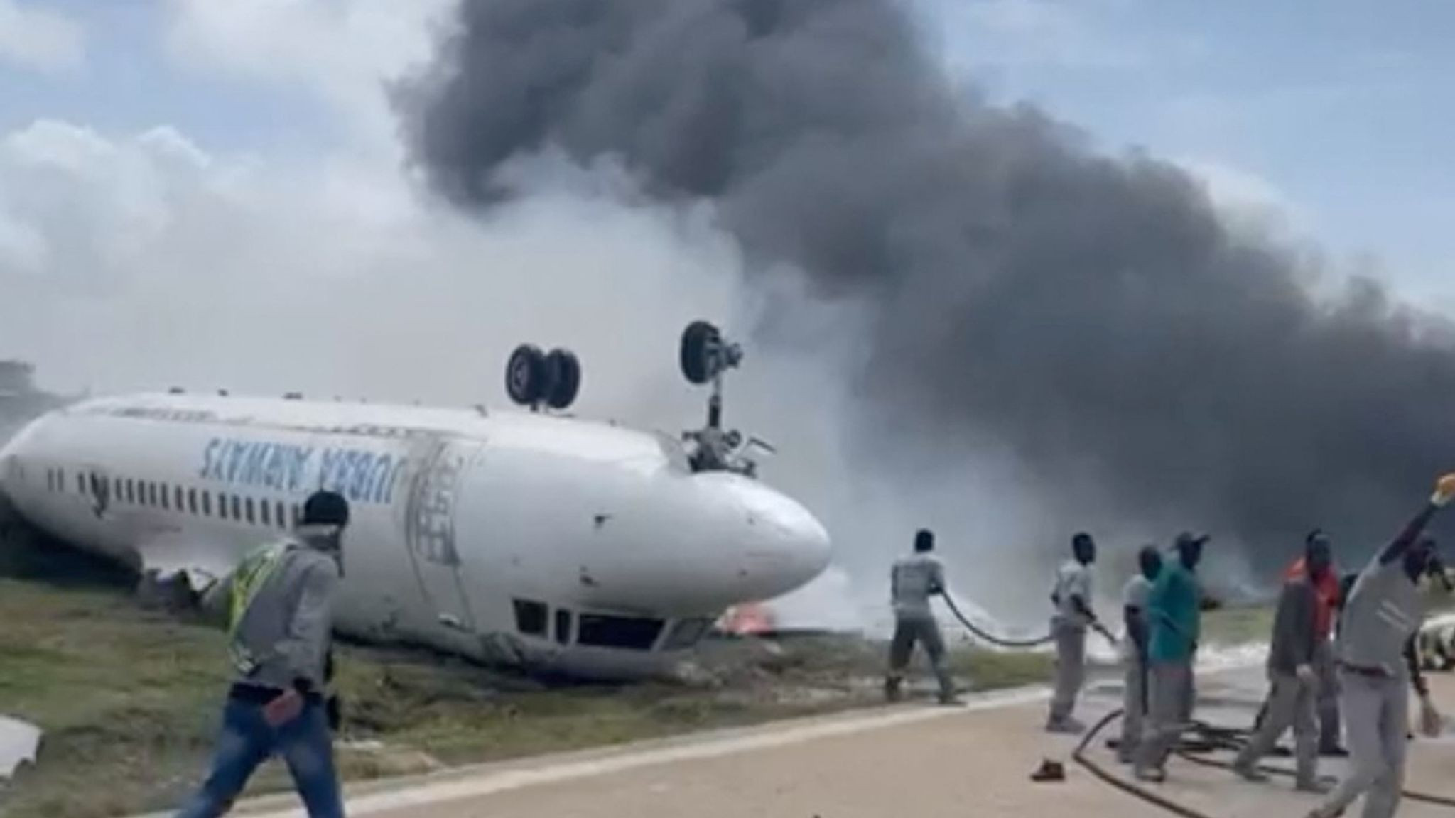 Cənubi Sudanda “Boeing 727” yük təyyarəsi qəzaya uğrayıb