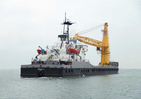 “Şirvan-3” kran gəmisinin əsaslı təmiri başa çatıb