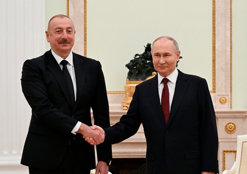 İlham Əliyev və Vladimir Putinin BAM veteranları ilə görüşü başlayıb - CANLI