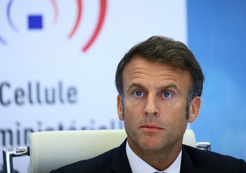 Makron: Fransa qoşunları Ukraynada olacaq, qırmızı xətlər olmayacaq