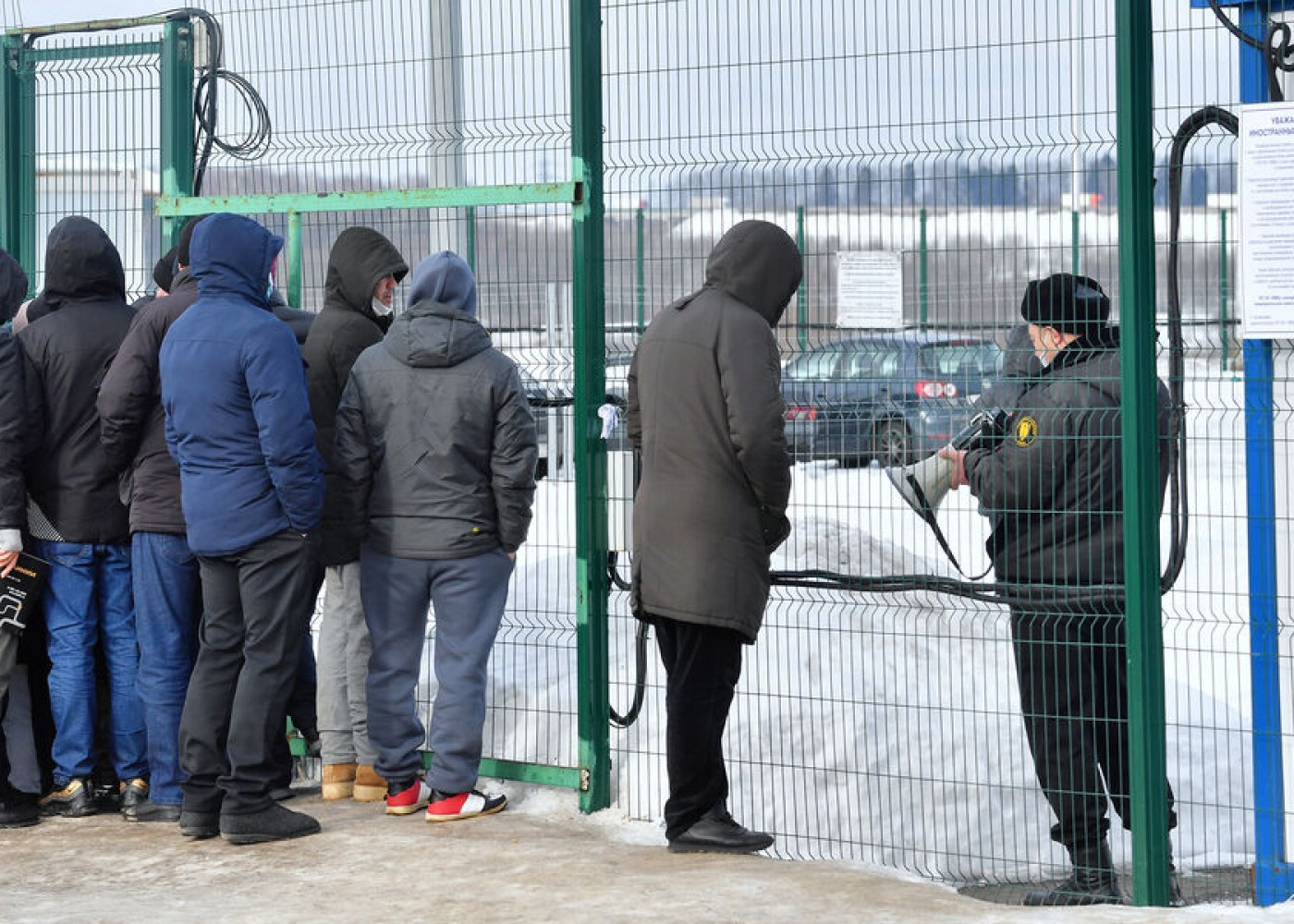 Moskva vilayətində reyd keçirilib, 21 miqrant saxlanılıb