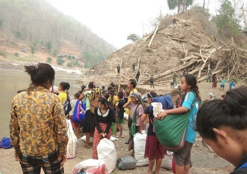 Myanmada toqquşmalar səbəbindən 3 minə yaxın sakin Tailanda köçüb