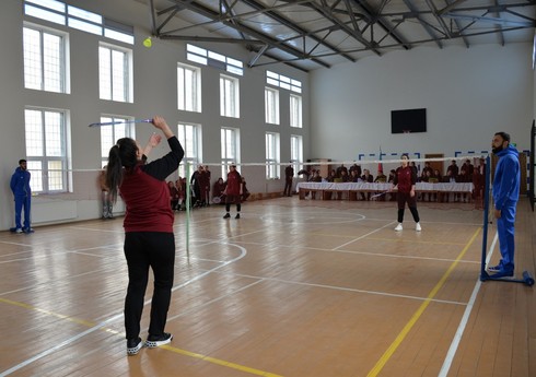 Penitensiar Xidmətin cəzaçəkmə müəssisəsində qadınlar arasında badminton turniri keçirillib