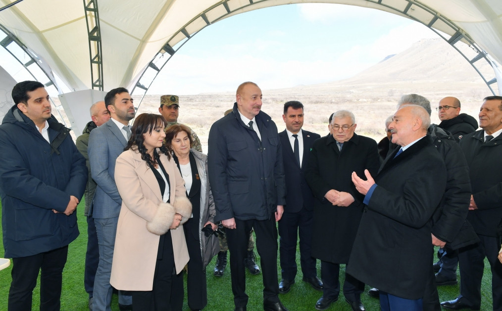 Prezident İlham Əliyev: Biz Xocalıda böyük abadlıq işlərinə də start vermişik