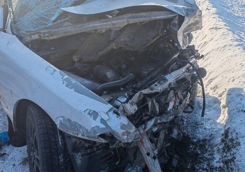 Rusiyada ağır yol qəzasında 3 nəfər ölüb, 2 nəfər yaralanıb
