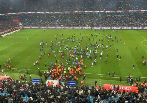 "Trabzonspor" - "Fənərbağça" matçındakı hadisələrə görə 12 nəfər saxlanılıb