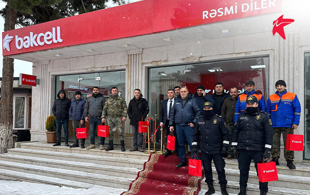 Xankəndi şəhərində ilk mobil operator mağazası fəaliyyətə başlayıb - FOTO