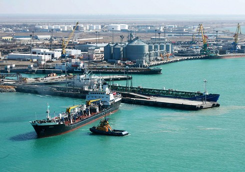 Yanvarda Aktau limanının konteyner daşımalarının 87 %-i Orta Dəhlizə yönəldilib
